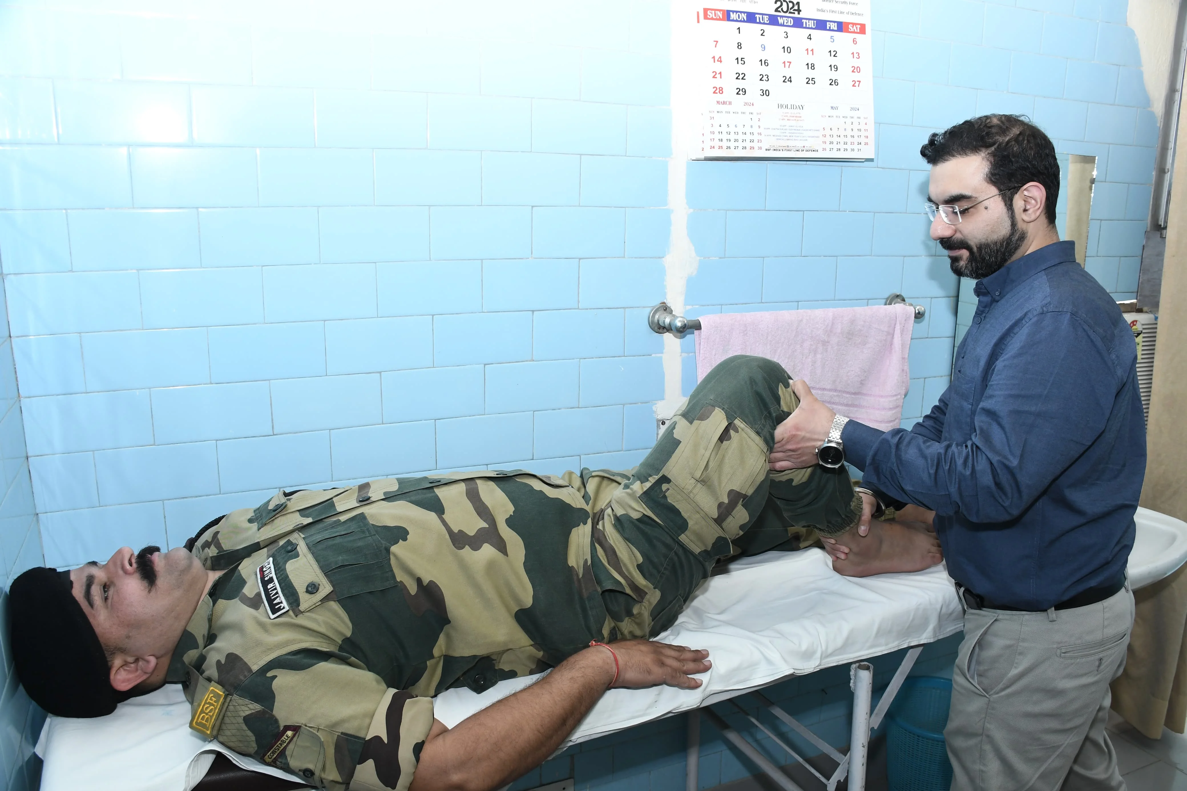 Orthopaedic Medical Camp Organized by BSF Jammu 3rd May 2024